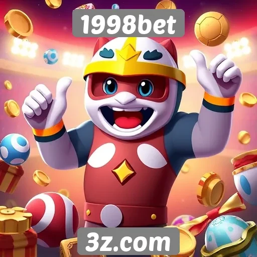 Variedade de jogos disponíveis em 1998bet